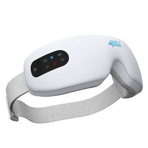 ChillMigraine Eye Mask | Bluetooth Heat & Massage Therapy