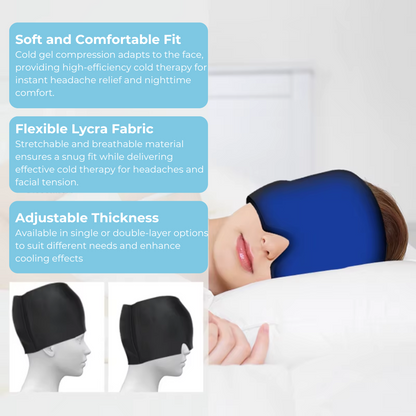 180° Migraine Relief Cap | Instant Soothing & Ultimate Comfort