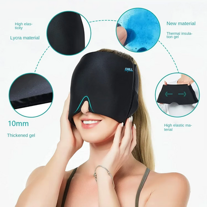 180° Migraine Relief Cap | Instant Soothing & Ultimate Comfort