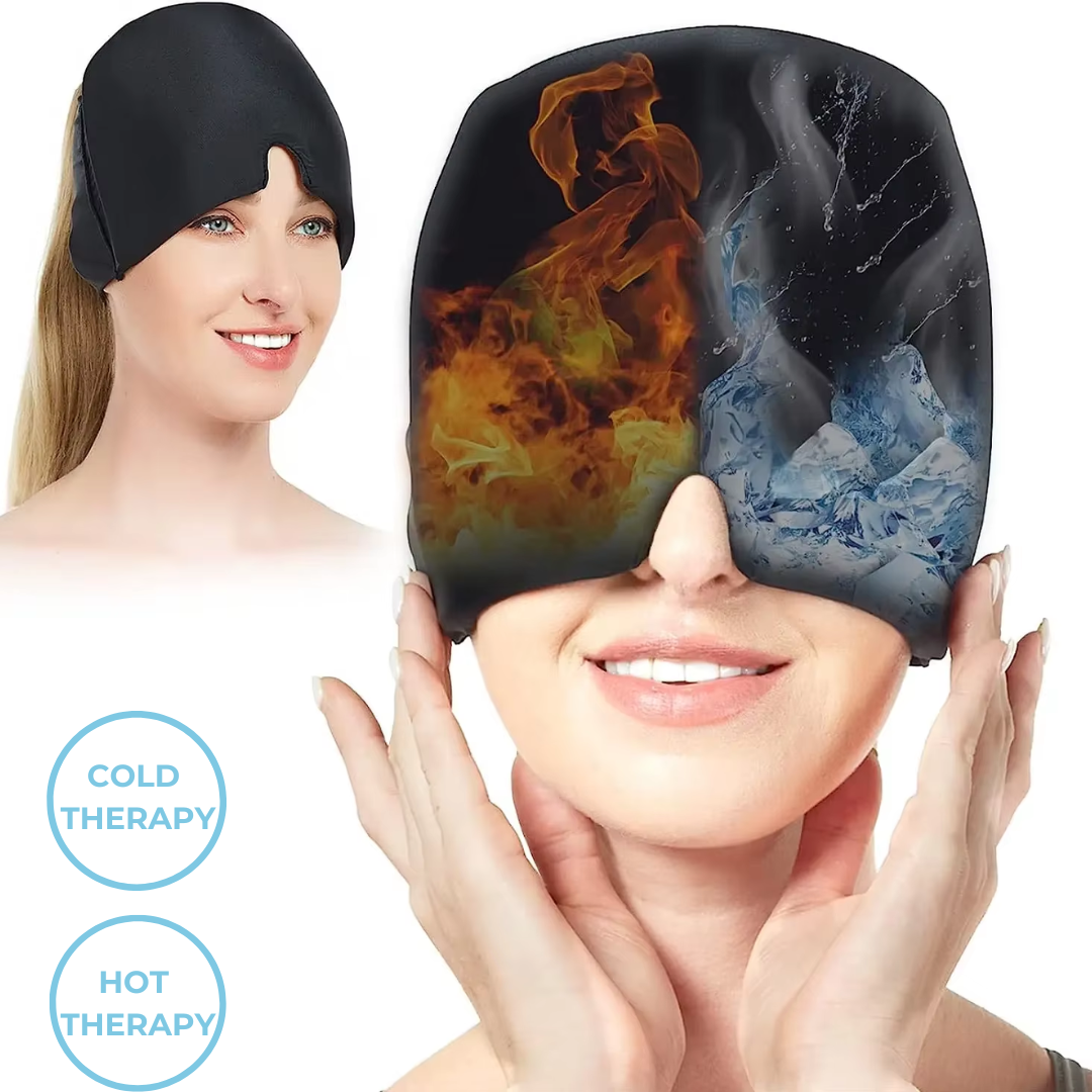 180° Migraine Relief Cap | Instant Soothing & Ultimate Comfort